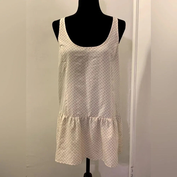 COINCIDENCE & CHANCE by URBAN OUTFITTERS‎ Drop Waist Polka Dot Dress - Picture 1 of 8